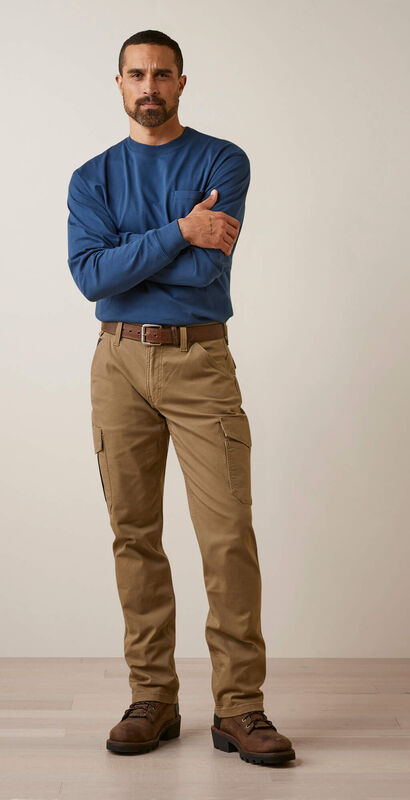 Rebar M4 Relaxed Made Tough Cargo Straight Pant Full